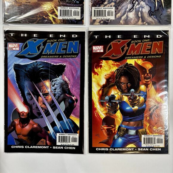 Marvel Comics The End X-Men Wolverine Book Lot X-Men #1, 2 Wolverine #2,3 - Picture 3 of 3